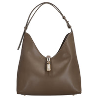 Furla Goccia M Hobo - Schultertasche 30.5 cm (muddy gray)
