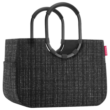 reisenthel shopping loopshopper L - Einkaufstasche mit Bügel 46 cm (bouclé black) - Ansicht 2