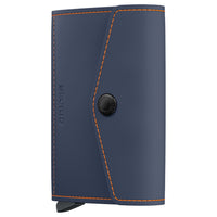 Secrid Envelope Matte - Geldbörse 8cc 10.2 cm RFID (night blue-orange)