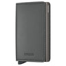 Secrid Slimwallet Matte Satin - Geldbörse 6cc 10.2 cm (steel)