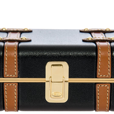 Brics Bellagio - Umhängetasche 20 cm recycelt (black/tan) - Ansicht 6