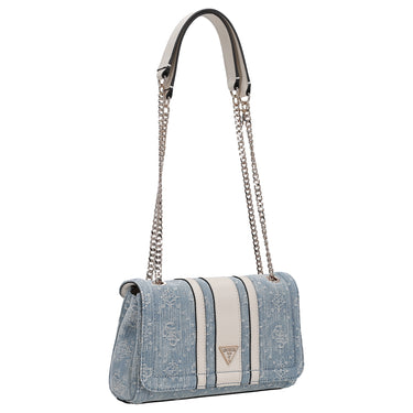 Guess Noelle II XBody Flap - Umhängetasche 24 cm (denim logo) - Ansicht 5