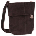 zwei Mademoiselle M45 - Schultertasche 22 cm (cord-espresso) - Ansicht 2