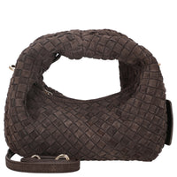 Les Visionnaires Greta Micro Weave Cozy - Umhängetasche 20 cm (dark brown)