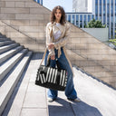 reisenthel travelling allrounder L - Reisetasche 48 cm (summerstripes black) - Ansicht 4