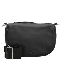 abro Dalia Mina - Umhängetasche 23 cm (black/nickel)