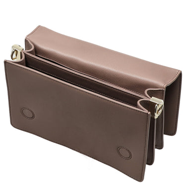 Aigner Livia - Umhängetasche + Tuch 24 cm M (mushroom brown) - Ansicht 6