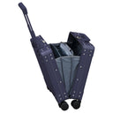 Aleon Business 4-Rollen Businesstrolley 42 cm Laptopfach (blue) - Ansicht 3