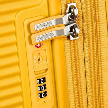 American Tourister Soundbox - 4-Rollen-Trolley 67 cm erw. (gelb) - Ansicht 7