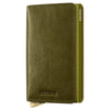 Secrid Premium Basco Slimwallet - Wallet RFID 6.5 cm (olive+)