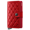 Secrid Miniwallet Emboss Diamond - Kreditkartenetui 6cc 10.2 cm RFID (red+)