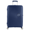 American Tourister Soundbox - 4-Rollen-Trolley 77 cm erw. (blau)