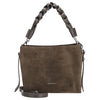 Coccinelle Boheme Suede - Umhängetasche 23 cm (fango/fango)