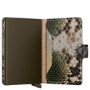 Secrid Miniwallet Serpent - Geldbörse 6cc 10.2 cm RFID (green)