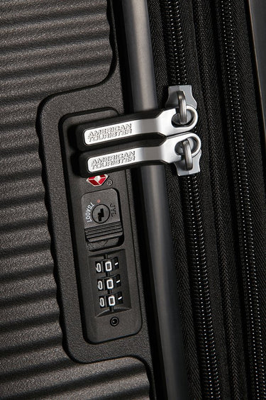 American Tourister Soundbox - 4-Rollen-Trolley 67 cm erw. (schwarz) - Ansicht 4