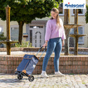 Andersen Scala Shopper Weda - Einkaufstrolley 101 cm (blau) - Ansicht 6