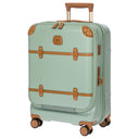 Brics Bellagio - 4-Rollen-Kabinentrolley mit Vortasche S 55 cm erw. USB (eucalyptus) - Ansicht 2
