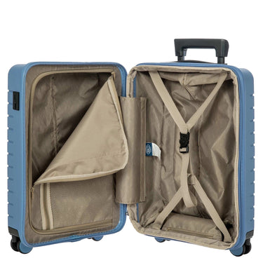Brics BY Ulisse - 4-Rollen-Kabinentrolley 55 cm  erw. (grey blue) - Ansicht 7