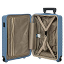 Brics BY Ulisse - 4-Rollen-Kabinentrolley mit Vortasche 55 cm erw. USB (grey blue) - Ansicht 6