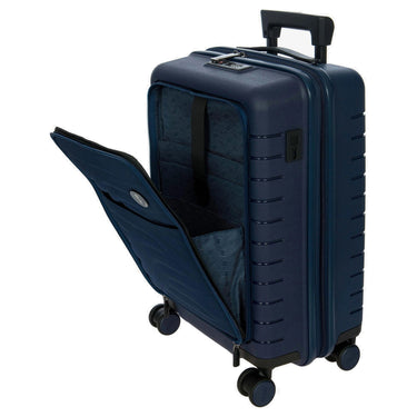 Brics BY Ulisse - 4-Rollen-Kabinentrolley mit Vortasche 55 cm erw. USB (oceano) - Ansicht 7