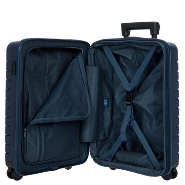 Brics BY Ulisse - 4-Rollen-Kabinentrolley mit Vortasche 55 cm erw. USB (oceano) - Ansicht 6