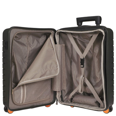 Brics BY Ulisse - 4-Rollen-Kabinentrolley mit Vortasche 55 cm erw. USB (olive) - Ansicht 6