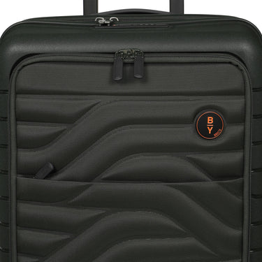 Brics BY Ulisse - 4-Rollen-Kabinentrolley mit Vortasche 55 cm erw. USB (olive) - Ansicht 10
