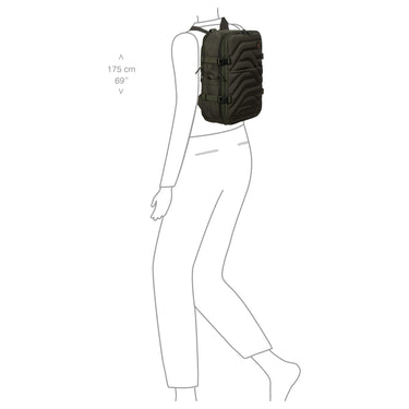 Brics BY Ulisse Soft - Reiserucksack 15" 42 cm erw. (olivgrün) - Ansicht 8