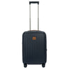 Brics Taormina - 4-Rollen-Kabinentrolley S 55 cm erw. USB (blau)