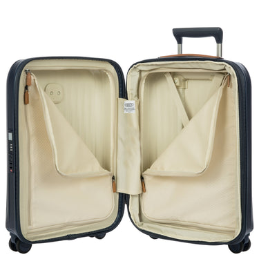 Brics Taormina - 4-Rollen-Kabinentrolley S 55 cm erw. USB (blau) - Ansicht 7