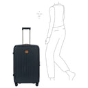Brics Taormina - 4-Rollen-Trolley L 75 cm erw. (blau) - Ansicht 9