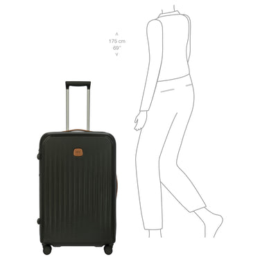 Brics Taormina - 4-Rollen-Trolley L 75 cm erw. (olive) - Ansicht 9