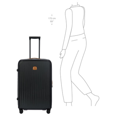 Brics Taormina - 4-Rollen-Trolley L 75 cm erw. (schwarz) - Ansicht 9
