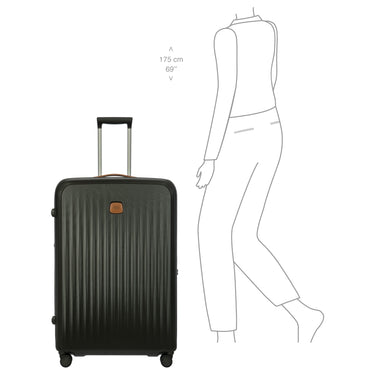 Brics Taormina - 4-Rollen-Trolley XL 82 cm erw. (olive) - Ansicht 9