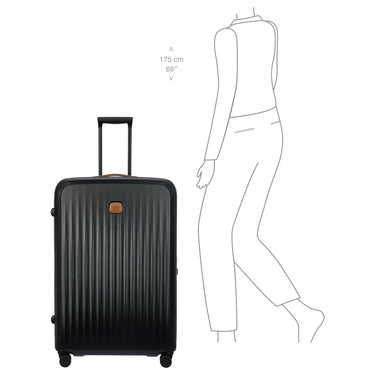 Brics Taormina - 4-Rollen-Trolley XL 82 cm erw. (schwarz) - Ansicht 9