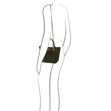 Brics X-Bag Shopping S Sportina - Schultertasche 25 cm (olive) - Ansicht 6