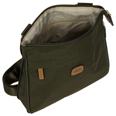 Brics X-Bag - Umhängetasche 26 cm erw. (olive) - Ansicht 5