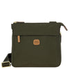 Brics X-Bag - Sac bandoulière 26 cm extensible (olive)