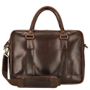 Buckle & Seam Everett - Aktentasche 16" 38 cm (brown)