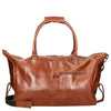 Buckle & Seam Linwood Weekender - Reisetasche 50 cm Leder (cognac/dots)