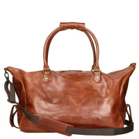 Buckle & Seam Linwood Weekender - Reisetasche 50 cm Leder (cognac/dots) - Ansicht 4
