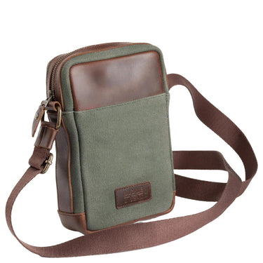 Buckle & Seam Runner Canvas - Umhängetasche 15 cm (grün) - Ansicht 2