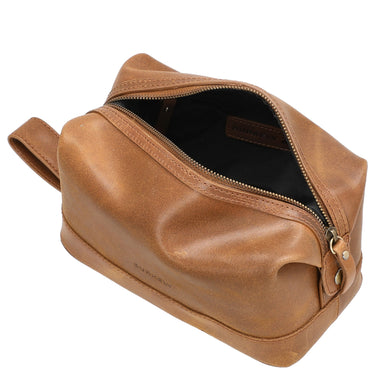 Burkley Fundamentals Vintage Riley - Kulturbeutel 23 cm (cognac) - Ansicht 6