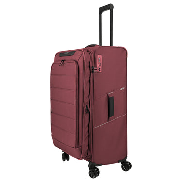 Travelite Skaii - 4-Rollen-Trolley 78 cm erw. (red) - Ansicht 12