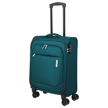 Travelite Priego - 4-Rollen-Kabinentrolley S 55 cm (petrol) - Ansicht 2