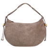 Coccinelle Thess Suede Bim - Schultertasche 38 cm (warm taupe)