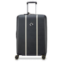 Delsey Paris Cadence - 4-Rollen-Trolley M 66 cm erw. (schwarz/silber)