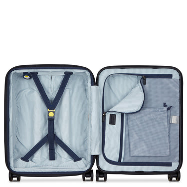 Delsey Paris Cadence - 4-Rollen-Kabinentrolley Slim S 55 cm erw. (tief schwarz) - Ansicht 3