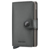 Secrid Miniwallet Matte Satin - Wallet 6cc 10.2 cm (steel)