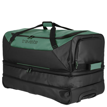 Travelite Basics - Rollenreisetasche Plane 98/119L 70 cm erw. (grün) - Ansicht 5